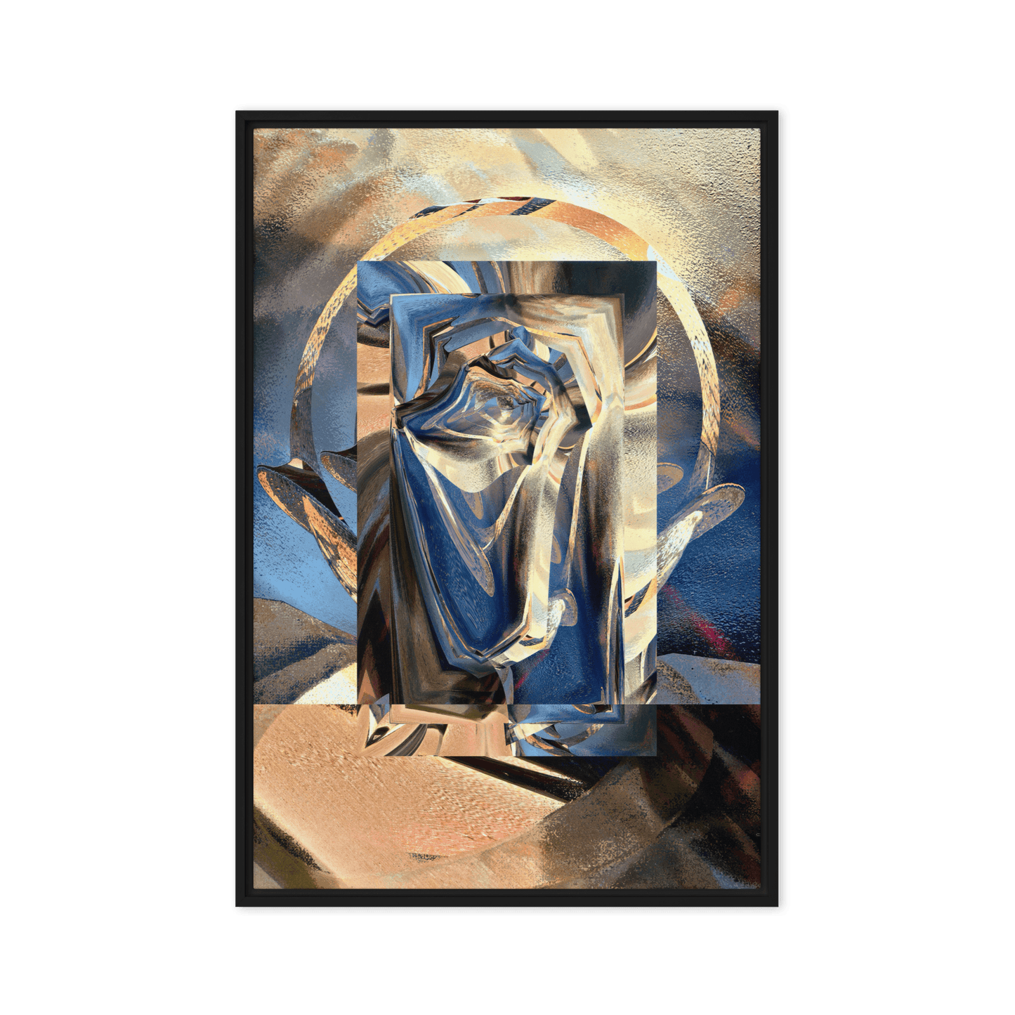 Universal Projections futuristic abstract geometric wall art- Barulins.shop