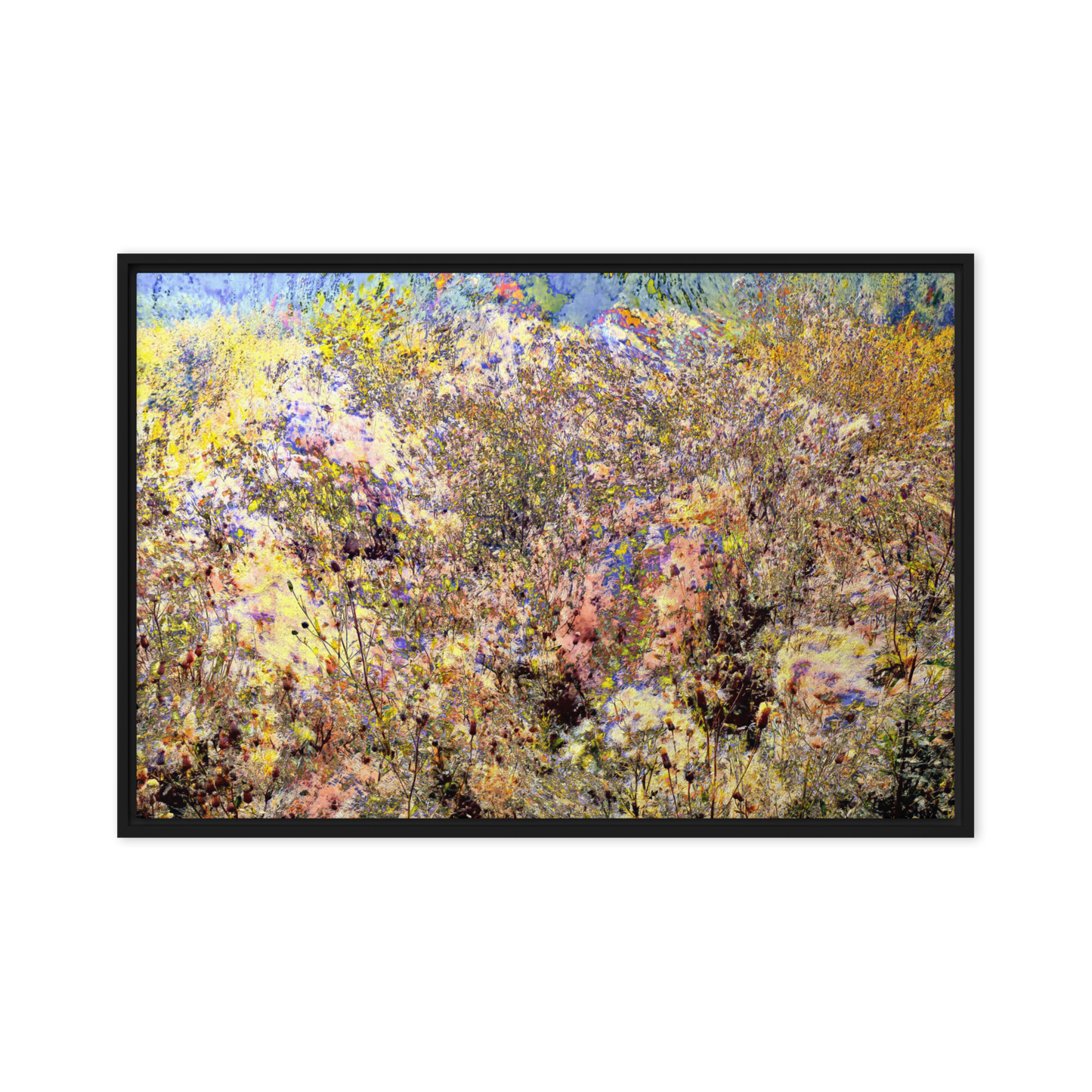Indian Summer rustic nature autumn grass wall art- Barulins.shop