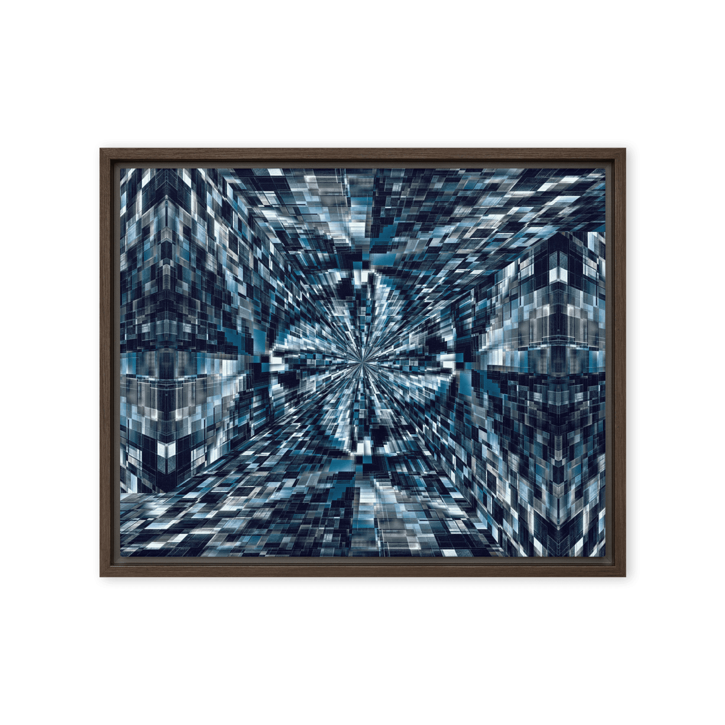 Night City urban nightscape city lights wall art- Barulins.shop