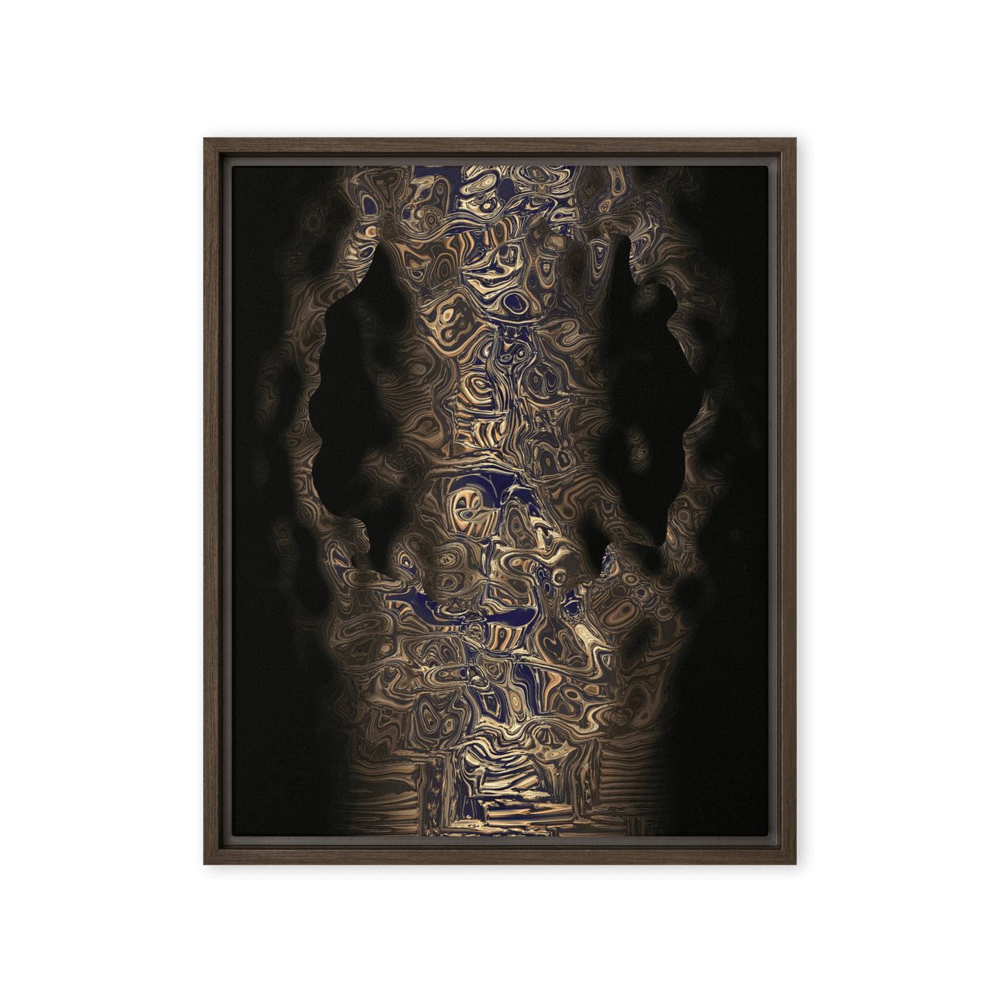 Model on the Catwalk fashion industry motion blur wall art- Barulins.shop