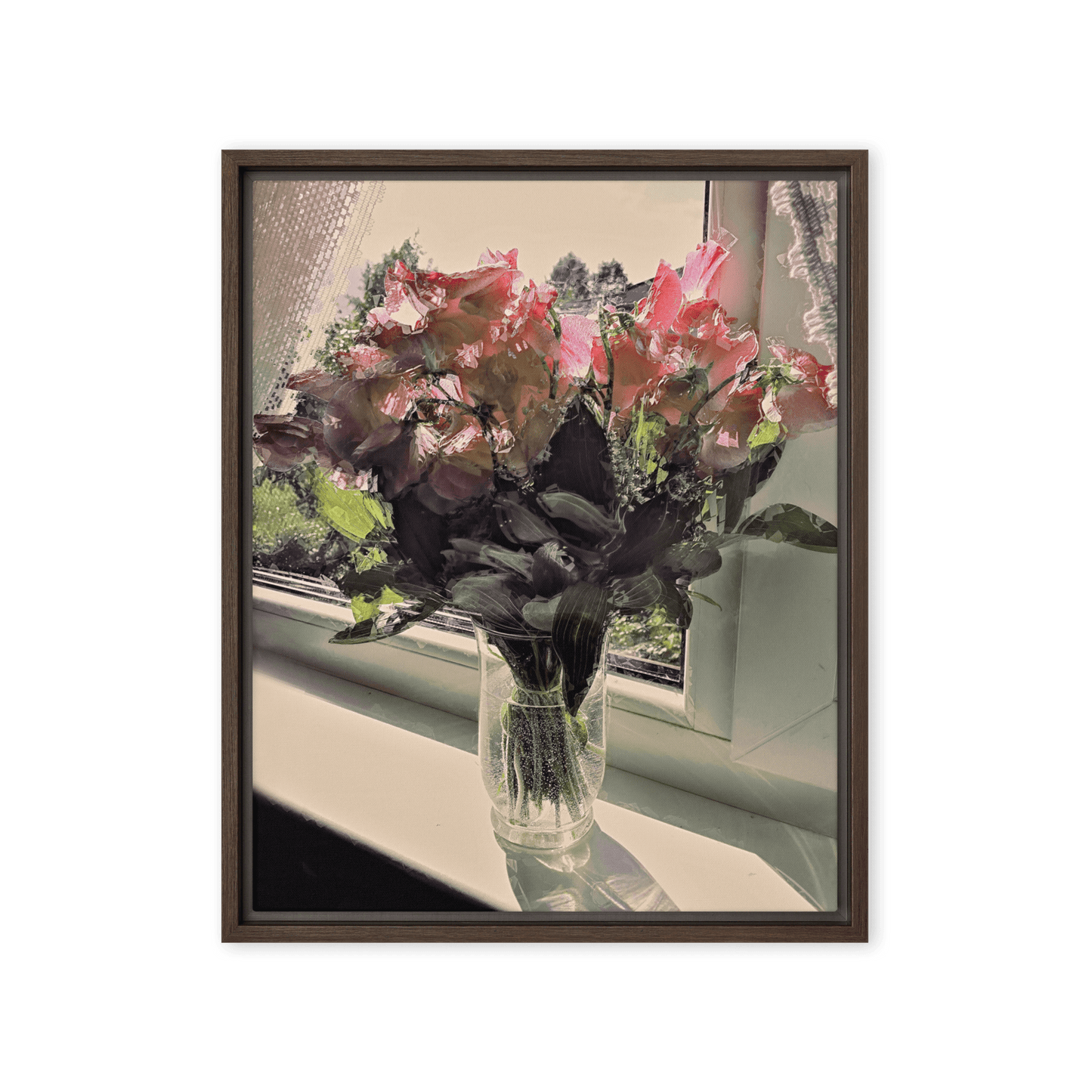 Vintage Style retro aesthetic abstract painting wall art- Barulins.shop