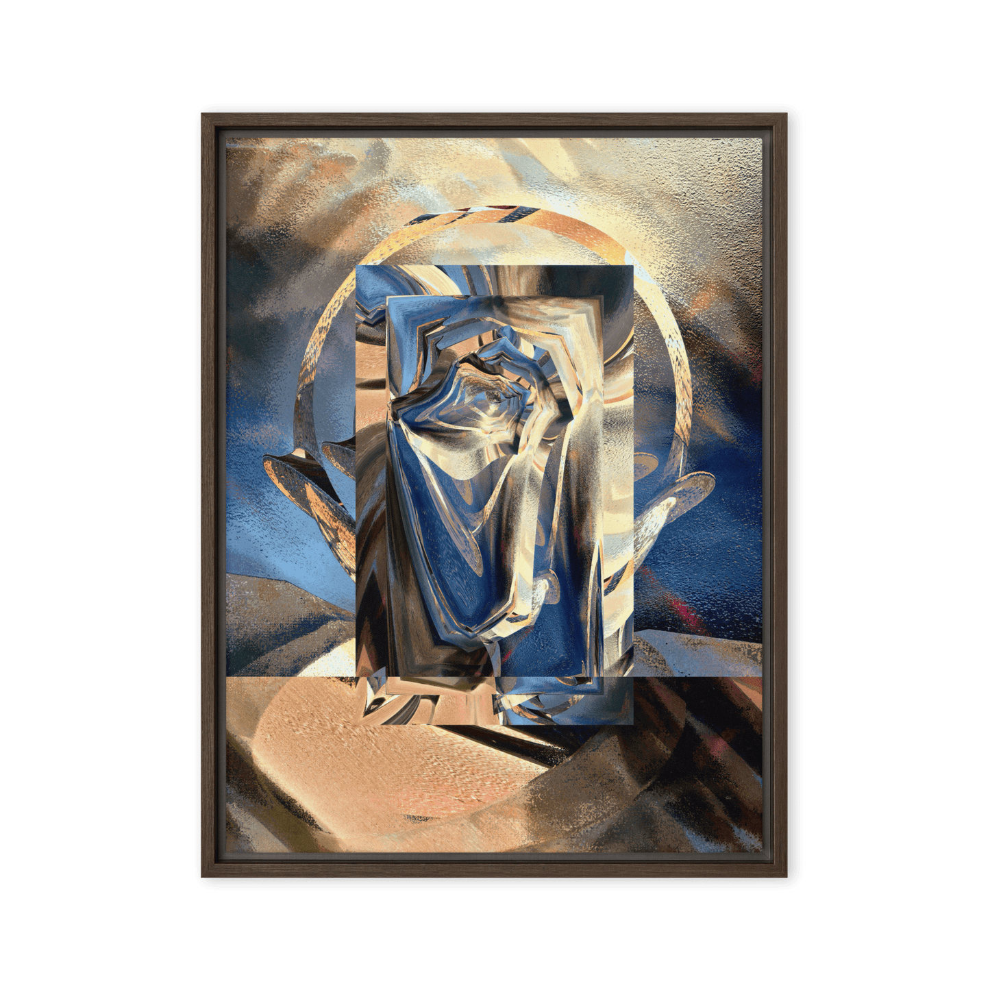 Universal Projections futuristic abstract geometric wall art- Barulins.shop