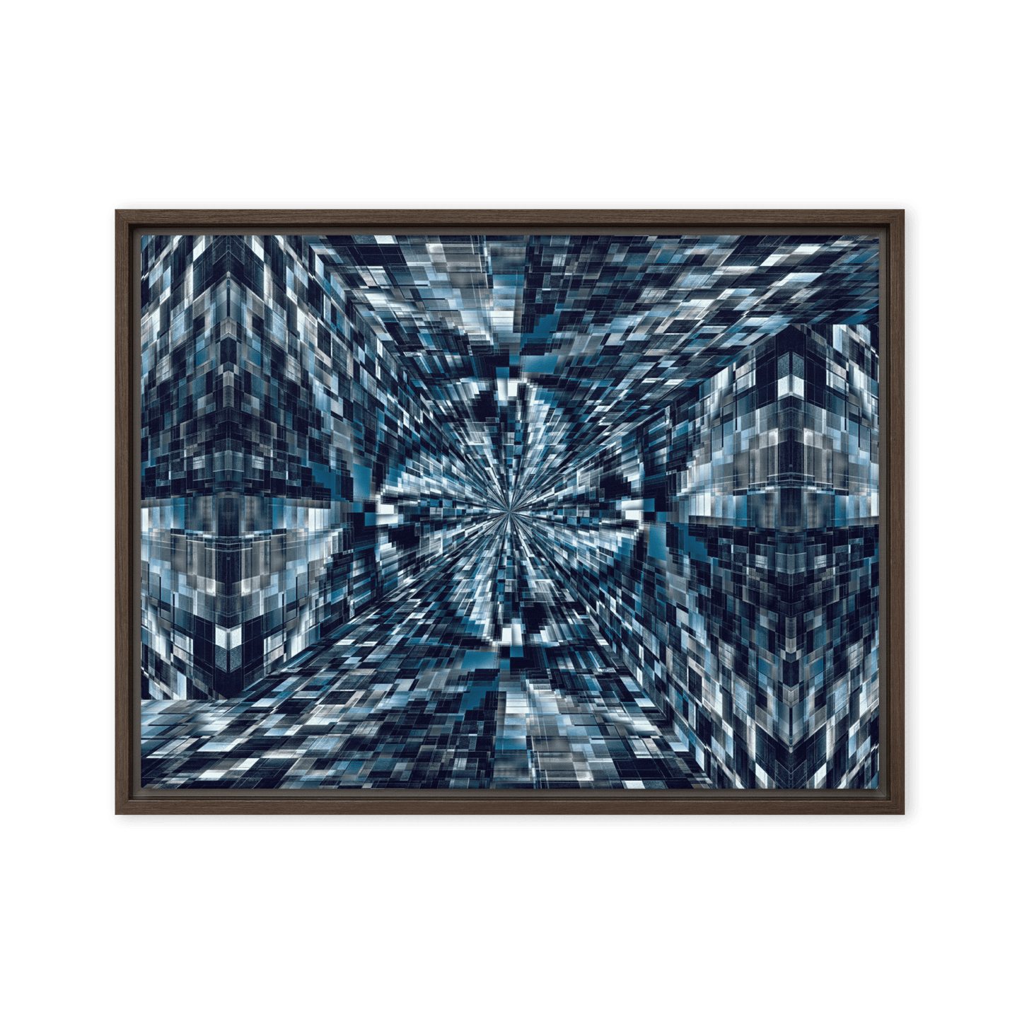 Night City urban nightscape city lights wall art- Barulins.shop