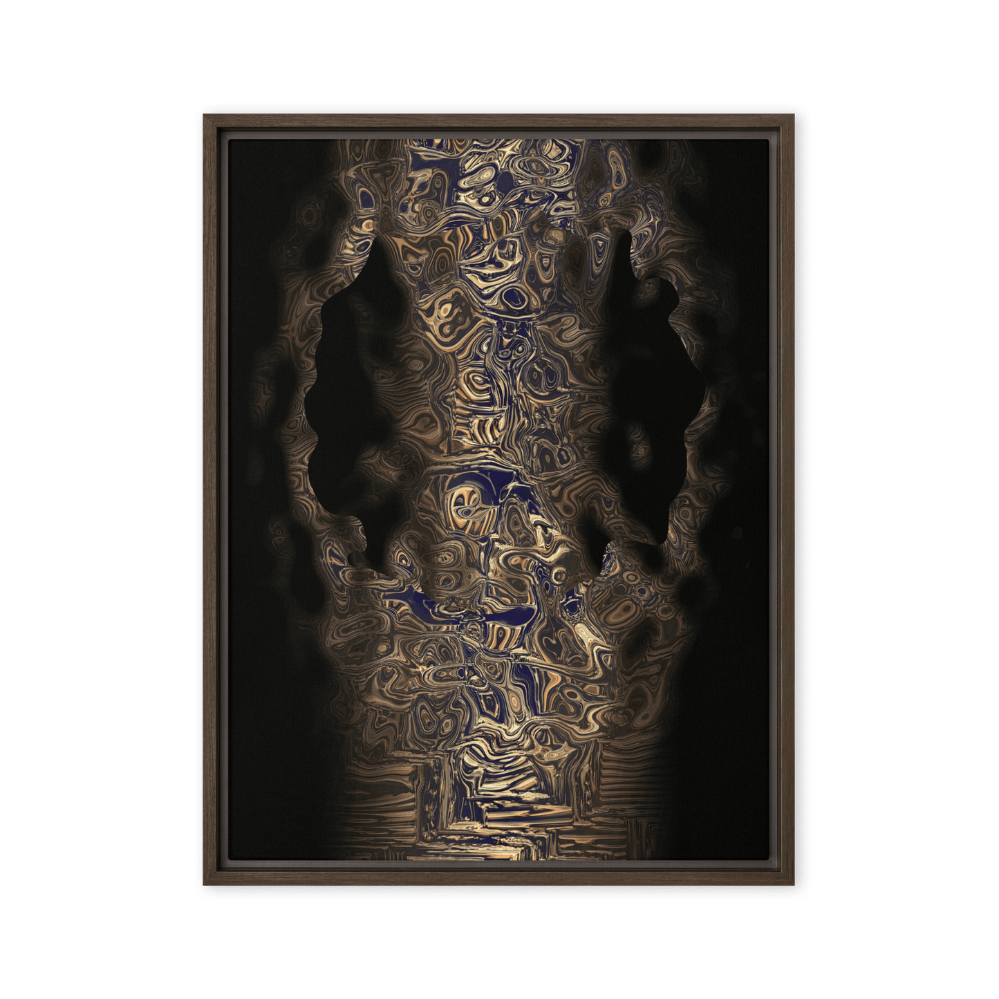 Model on the Catwalk fashion industry motion blur wall art- Barulins.shop