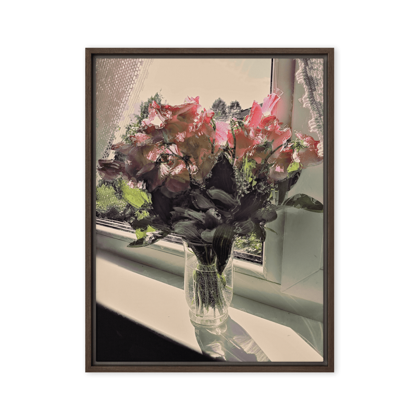  Vintage Style retro aesthetic abstract painting wall art- Barulins.shop