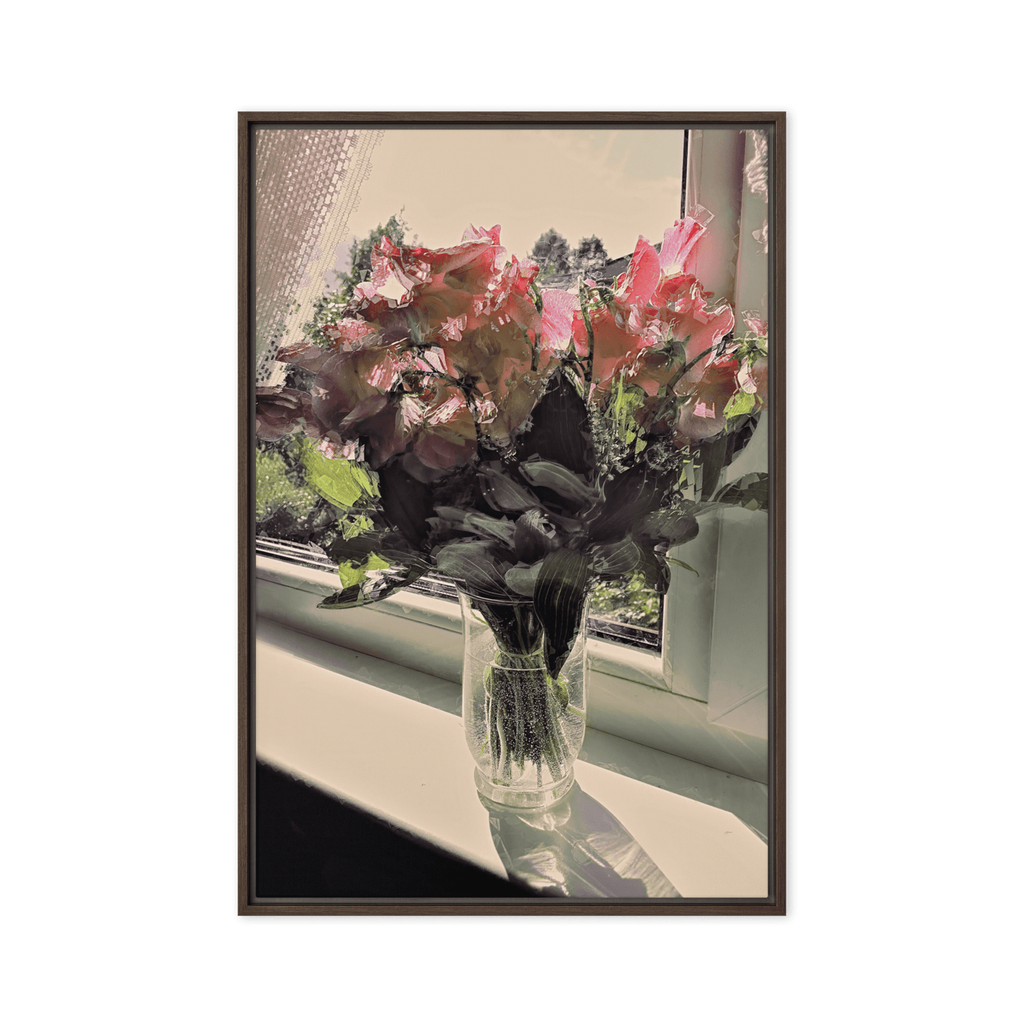  Vintage Style retro aesthetic abstract painting wall art- Barulins.shop