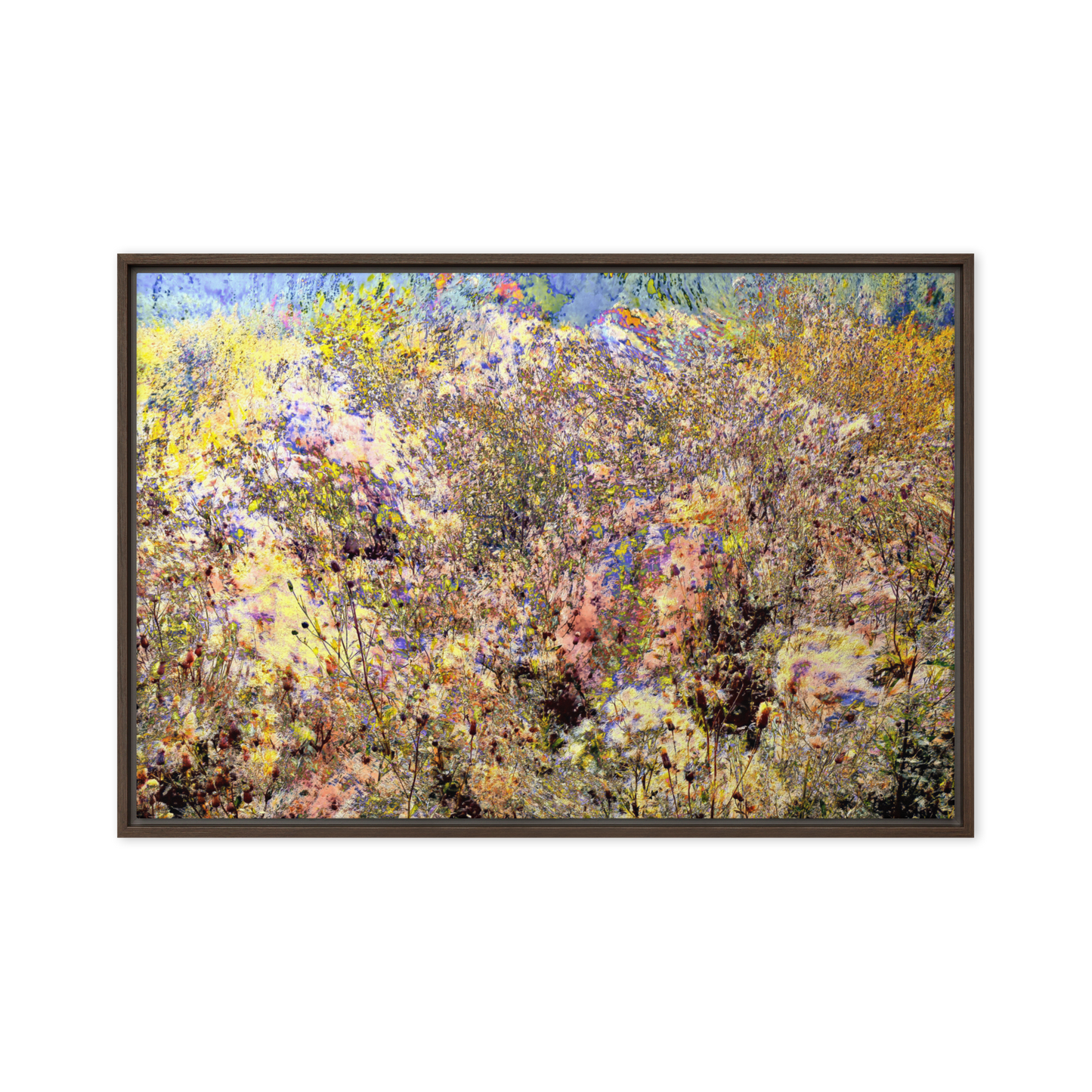 Indian Summer rustic nature autumn grass wall art- Barulins.shop