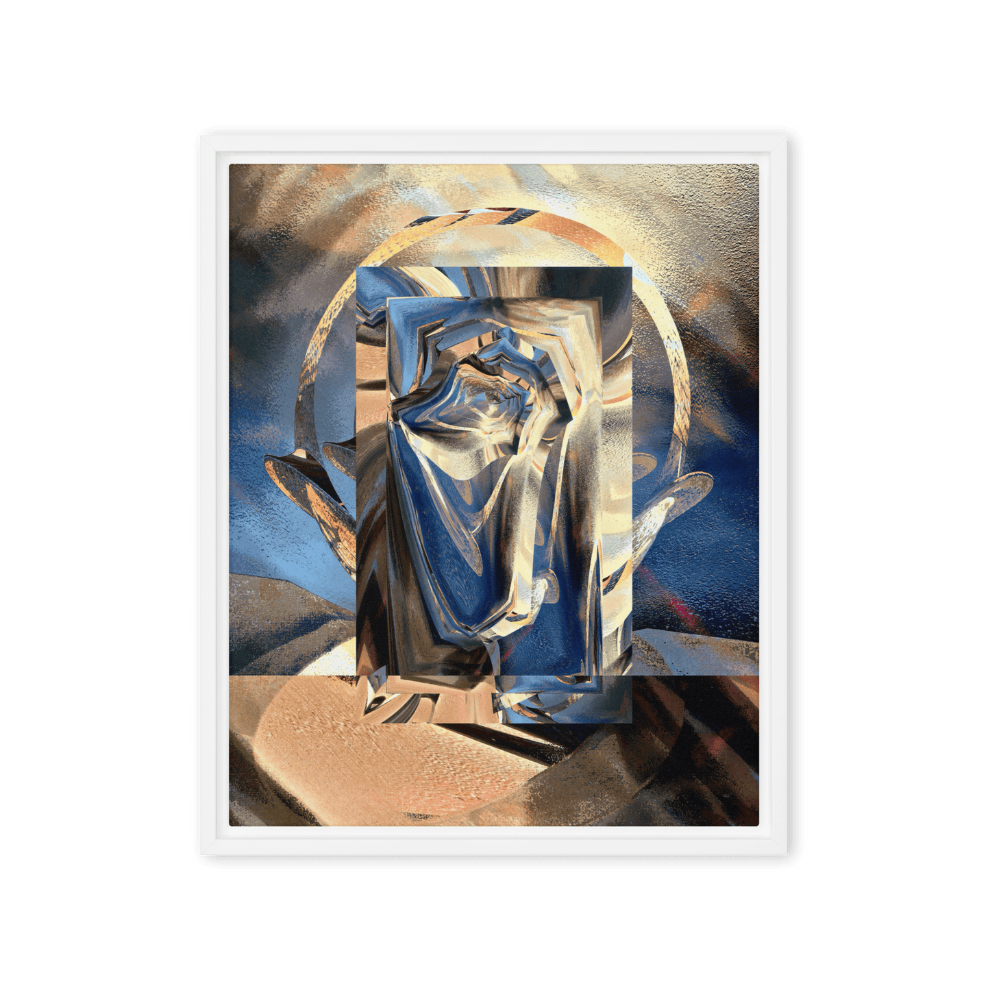 Universal Projections futuristic abstract geometric wall art- Barulins.shop