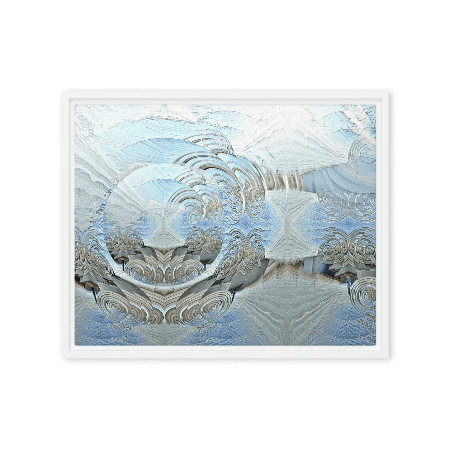 Untitled minimalist abstract subtle tones wall art- Barulins.shop