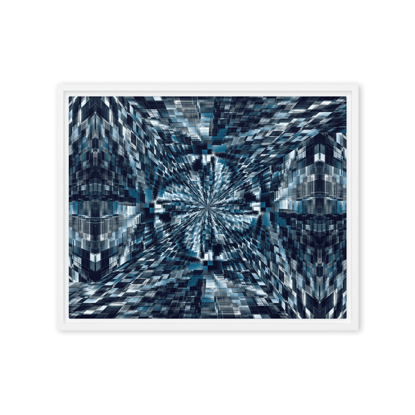 Night City urban nightscape city lights wall art- Barulins.shop