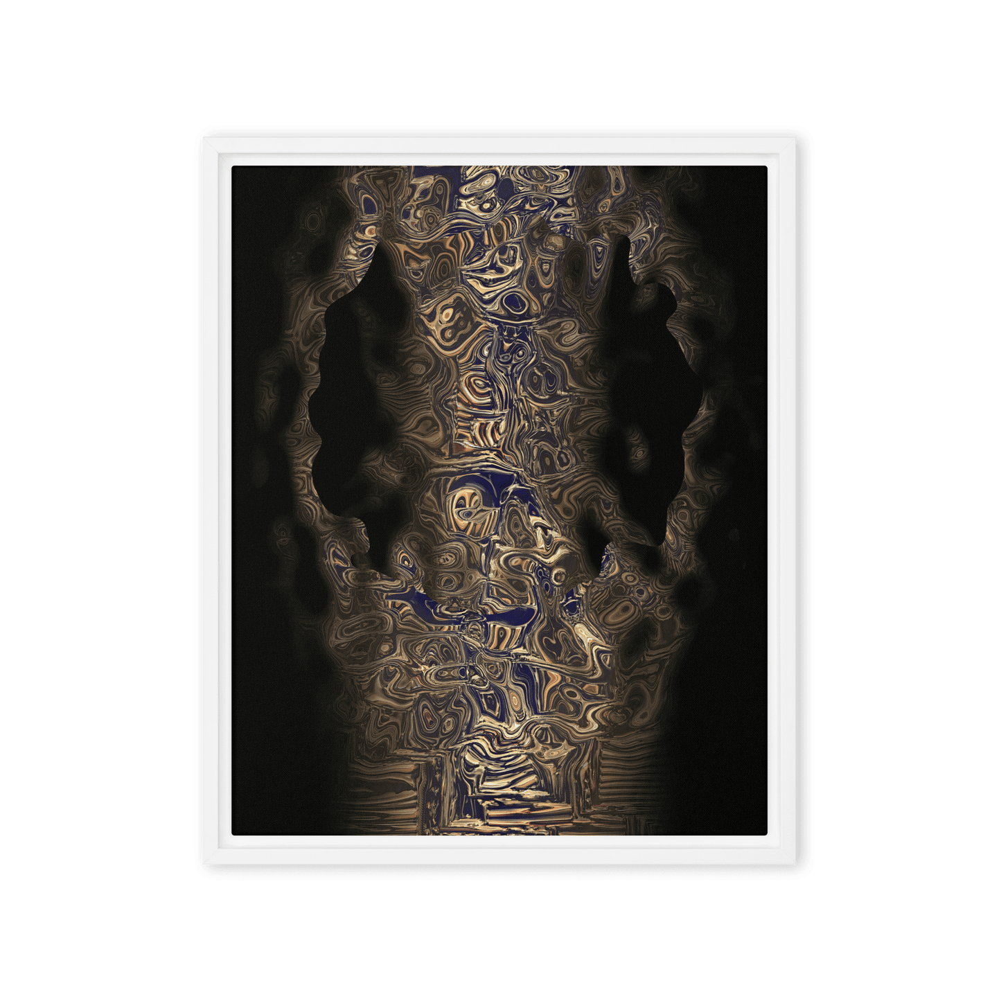 Model on the Catwalk fashion industry motion blur wall art- Barulins.shop