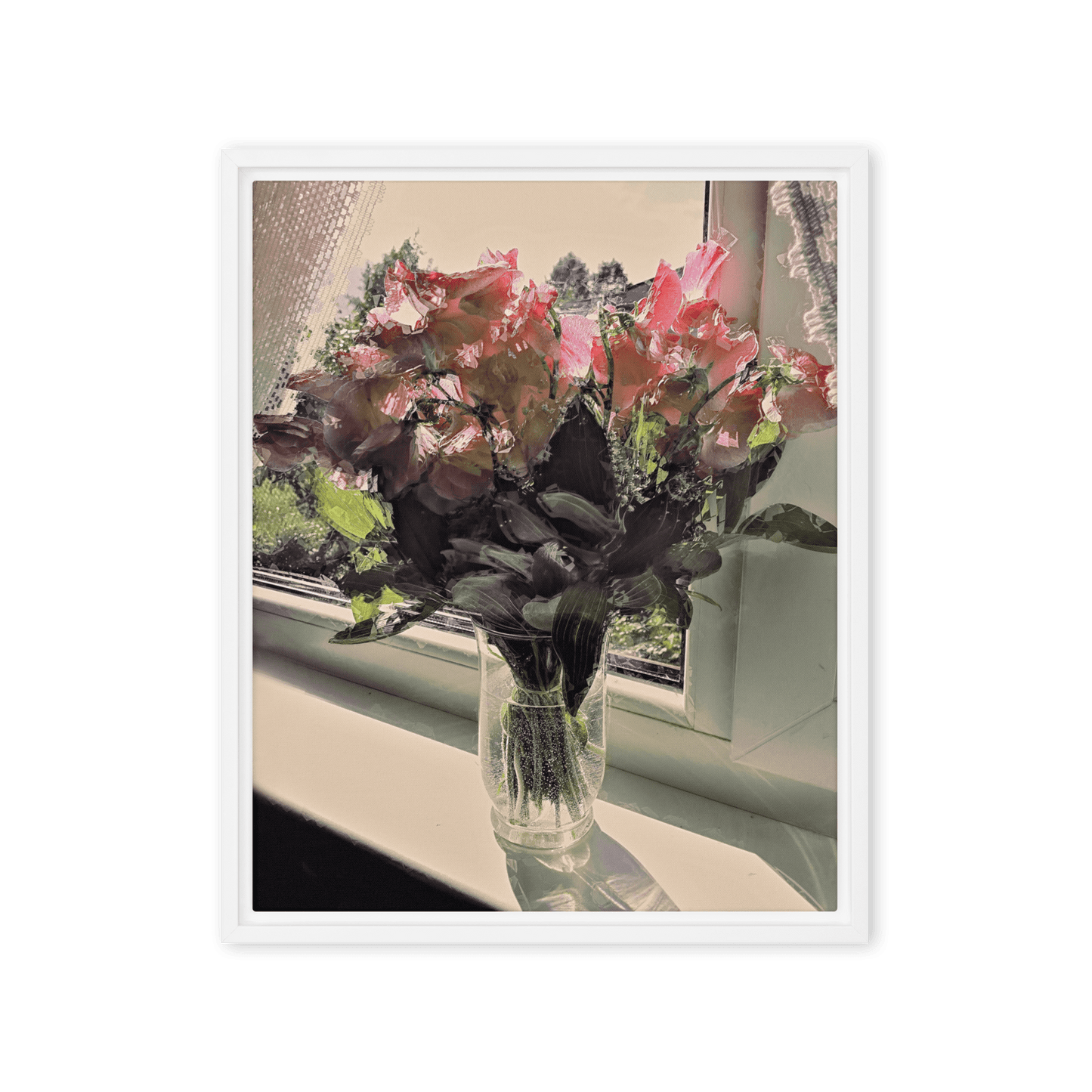  Vintage Style retro aesthetic abstract painting wall art- Barulins.shop