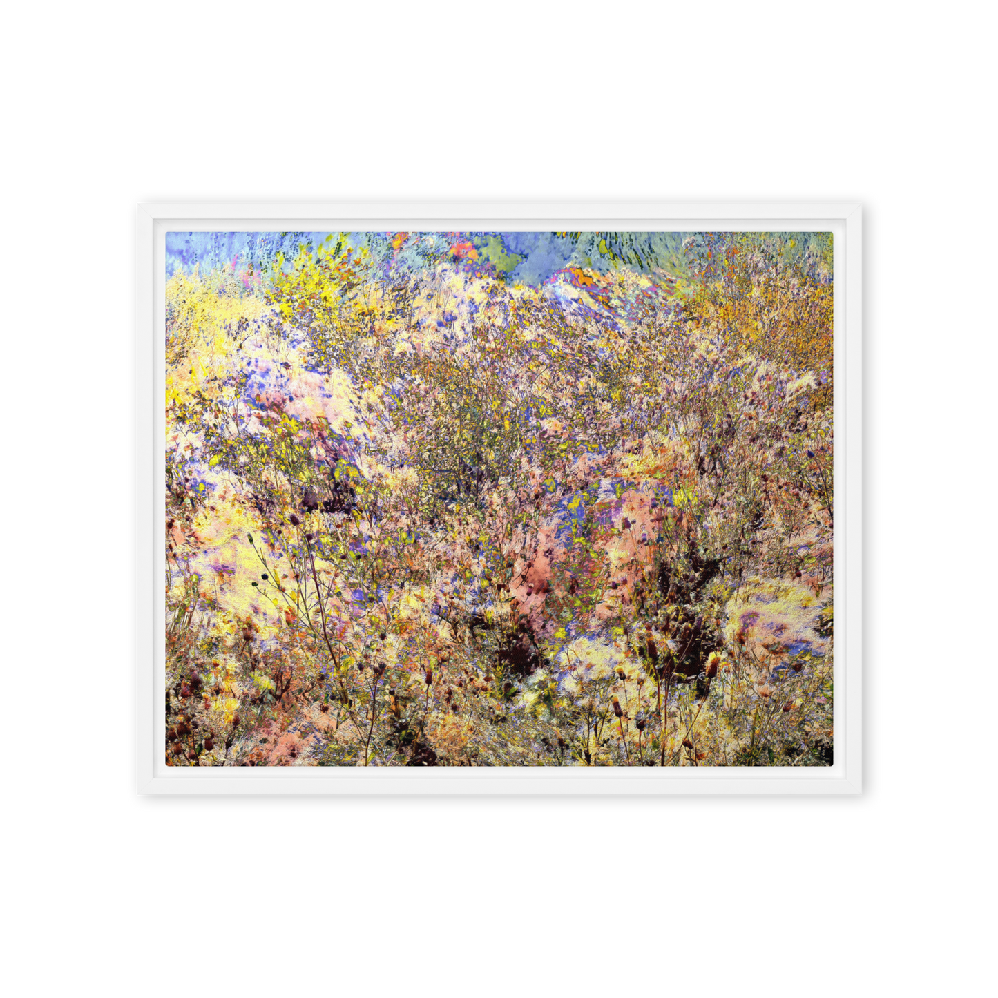 Indian Summer rustic nature autumn grass wall art- Barulins.shop