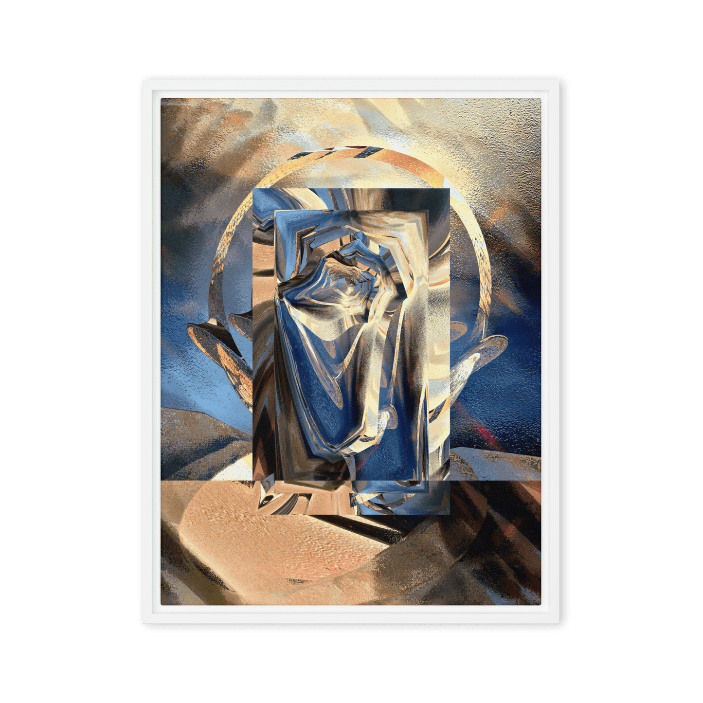 Universal Projections futuristic abstract geometric wall art- Barulins.shop