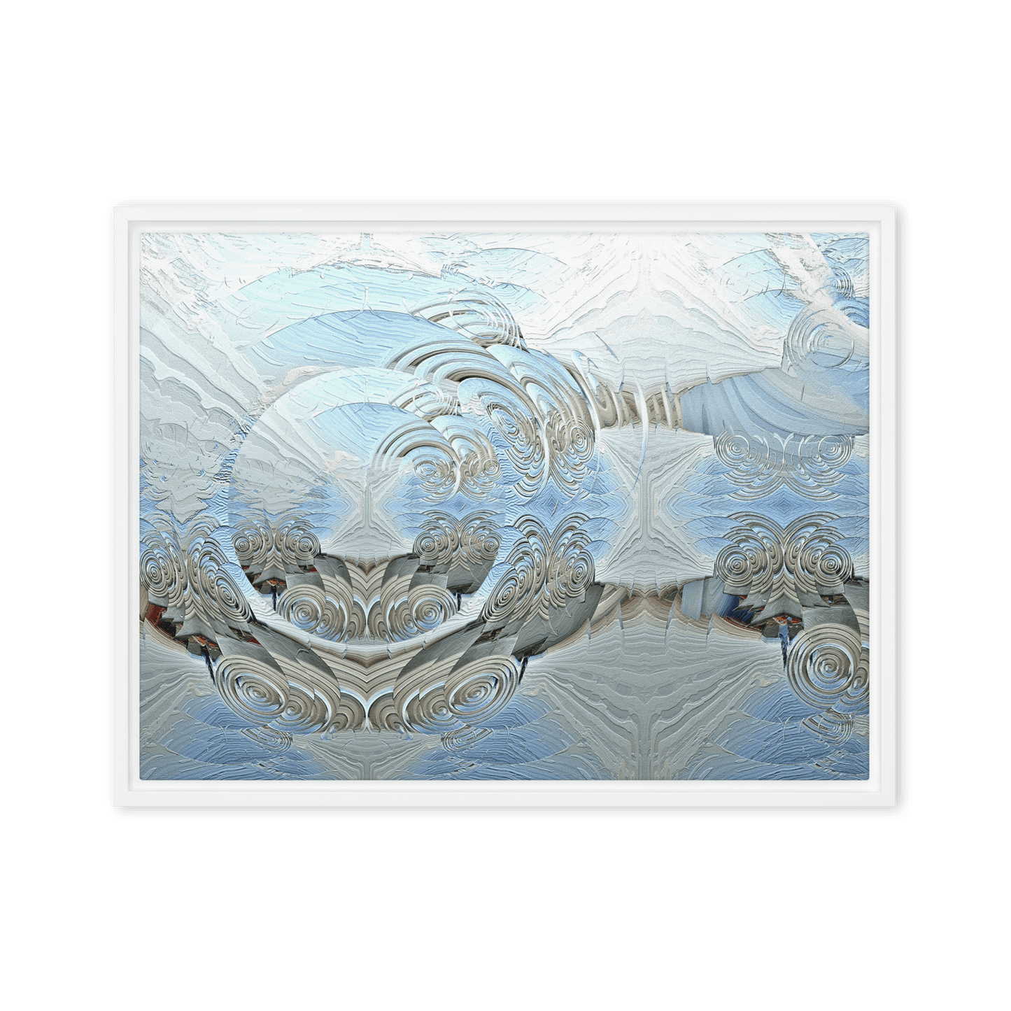 Untitled minimalist abstract subtle tones wall art- Barulins.shop