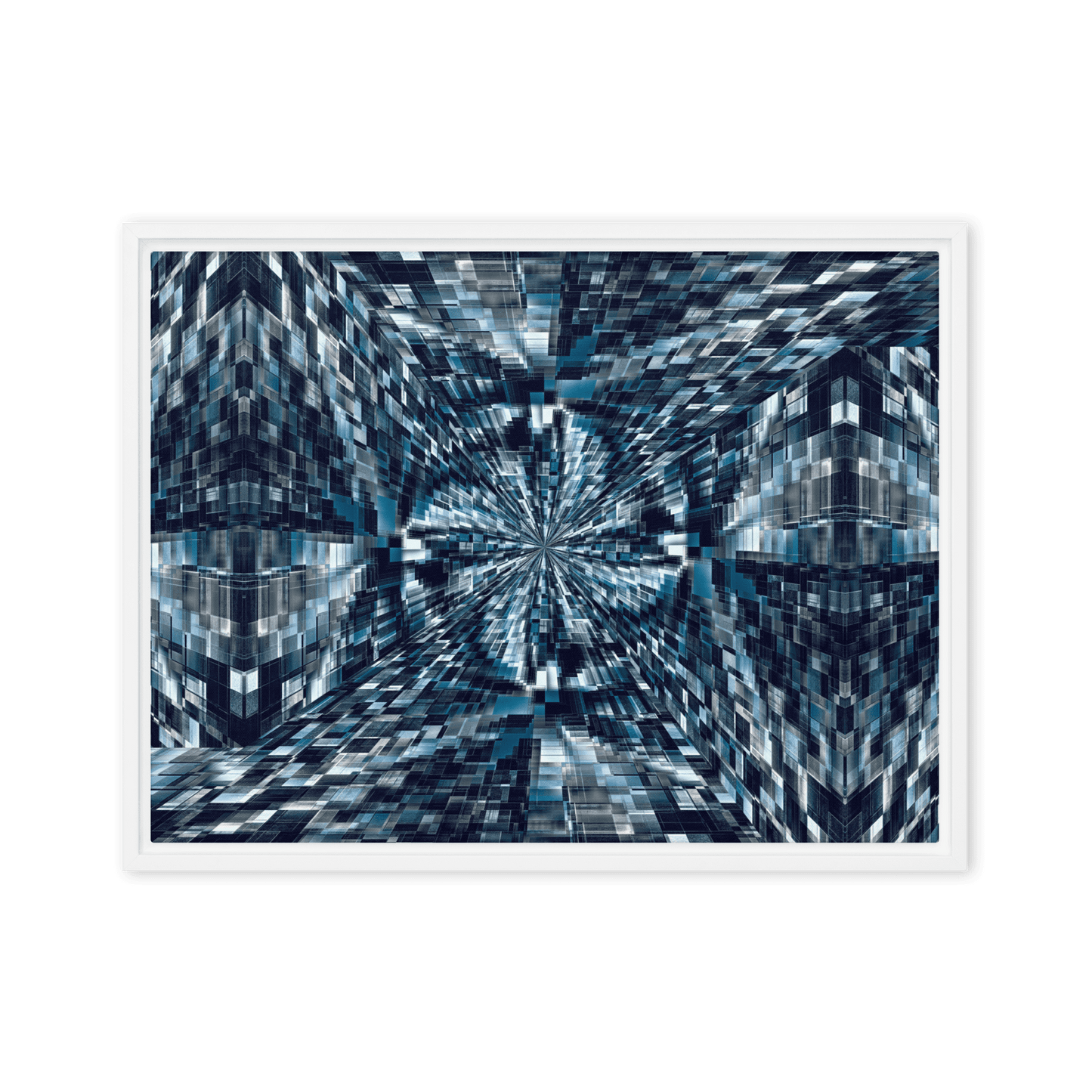 Night City urban nightscape city lights wall art- Barulins.shop