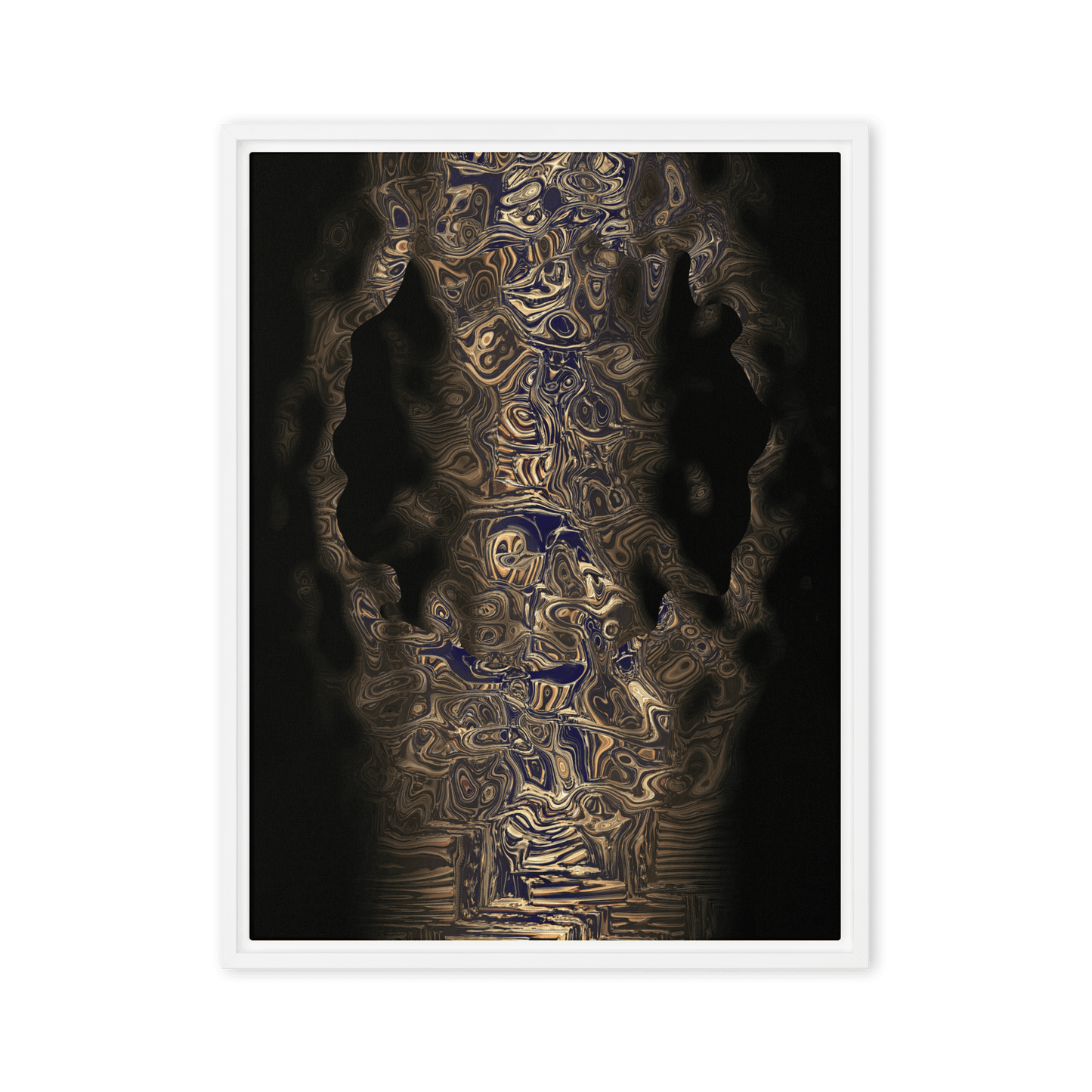 Model on the Catwalk fashion industry motion blur wall art- Barulins.shop