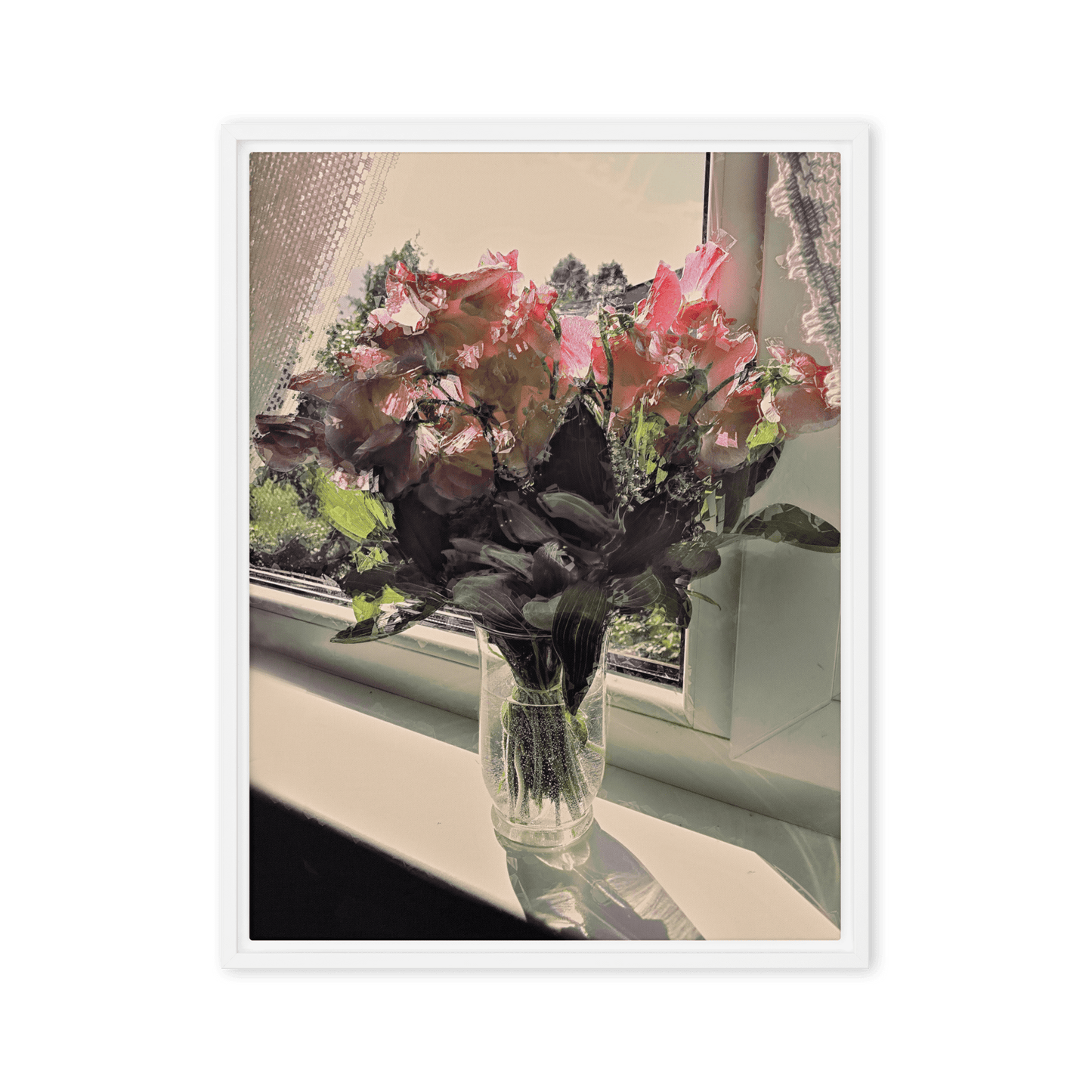  Vintage Style retro aesthetic abstract painting wall art- Barulins.shop