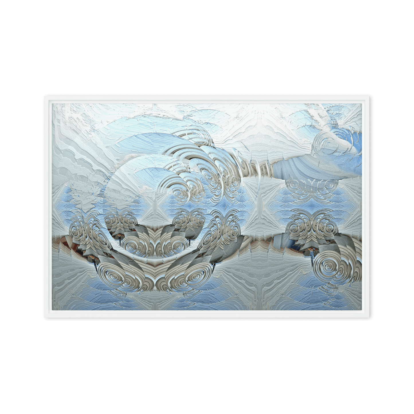 Untitled minimalist abstract subtle tones wall art- Barulins.shop