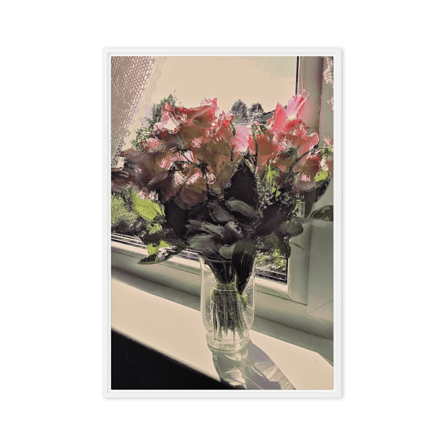  Vintage Style retro aesthetic abstract painting wall art- Barulins.shop