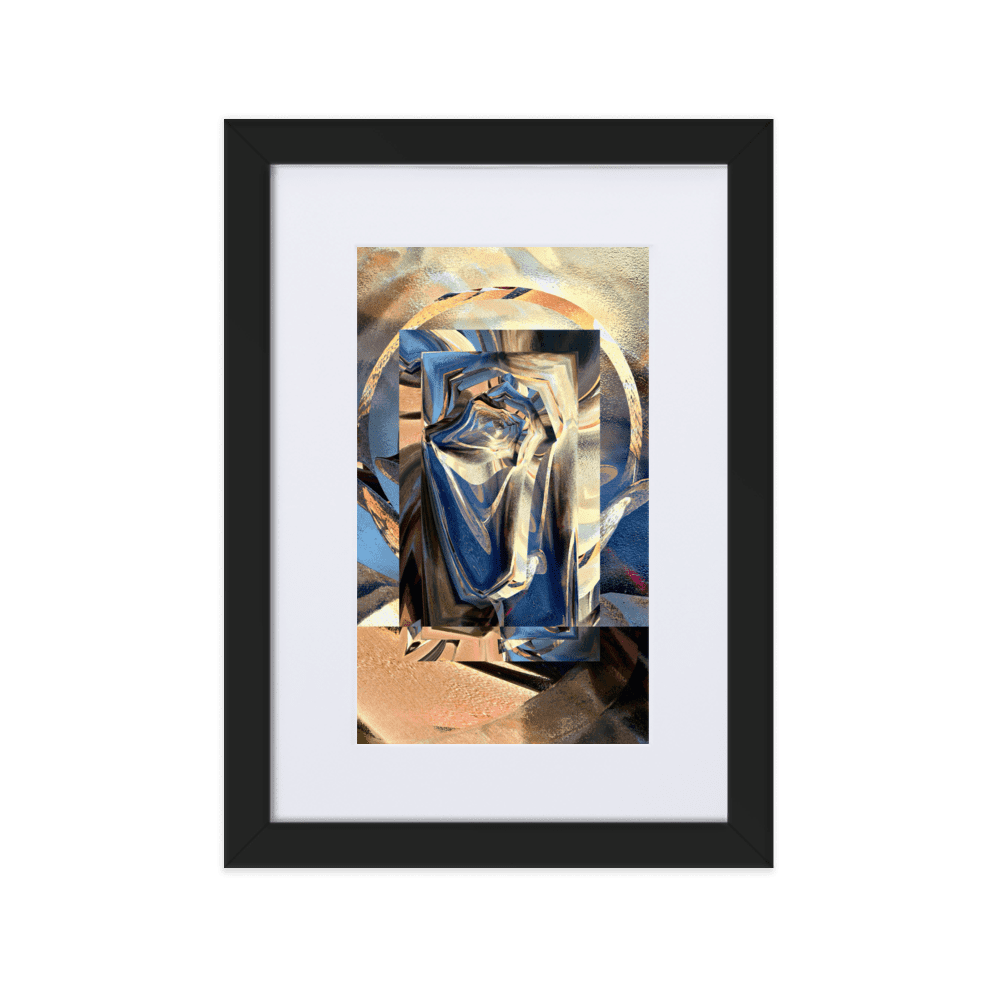 Universal Projections futuristic abstract geometric wall art- Barulins.shop