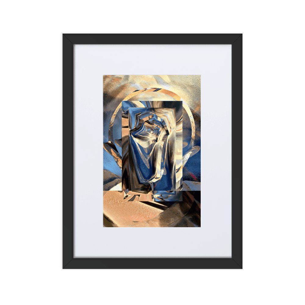 Universal Projections futuristic abstract geometric wall art- Barulins.shop