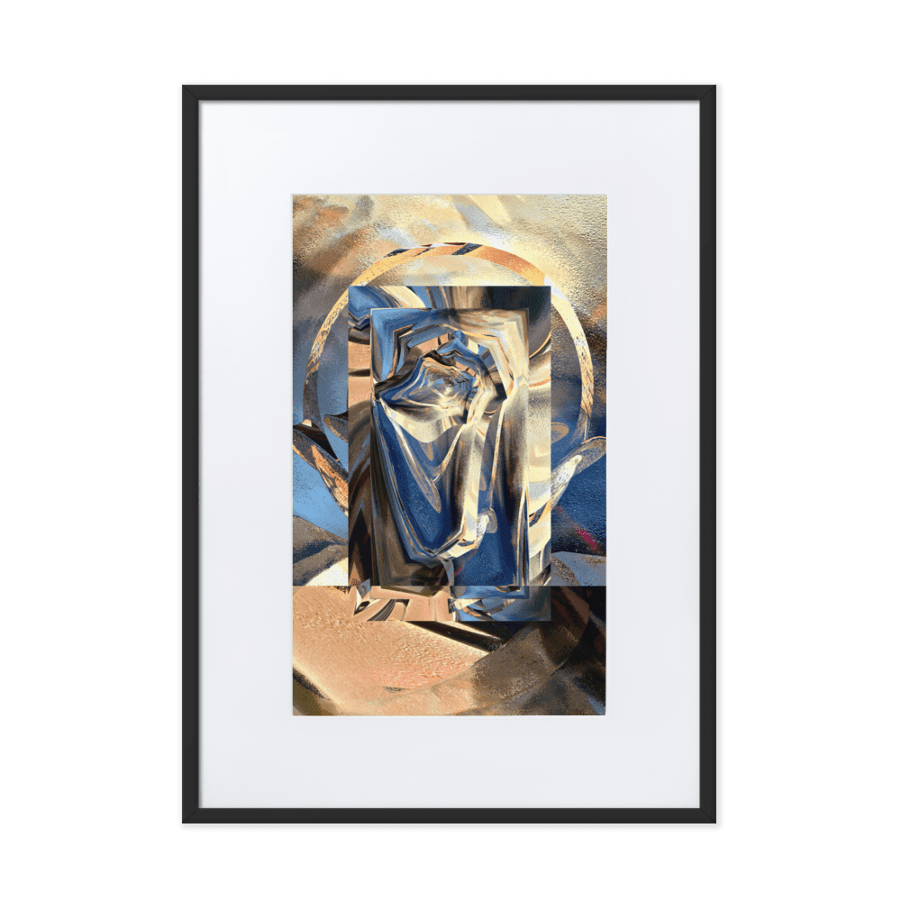 Universal Projections futuristic abstract geometric wall art- Barulins.shop
