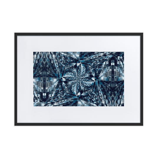 Night City urban nightscape city lights wall art- Barulins.shop