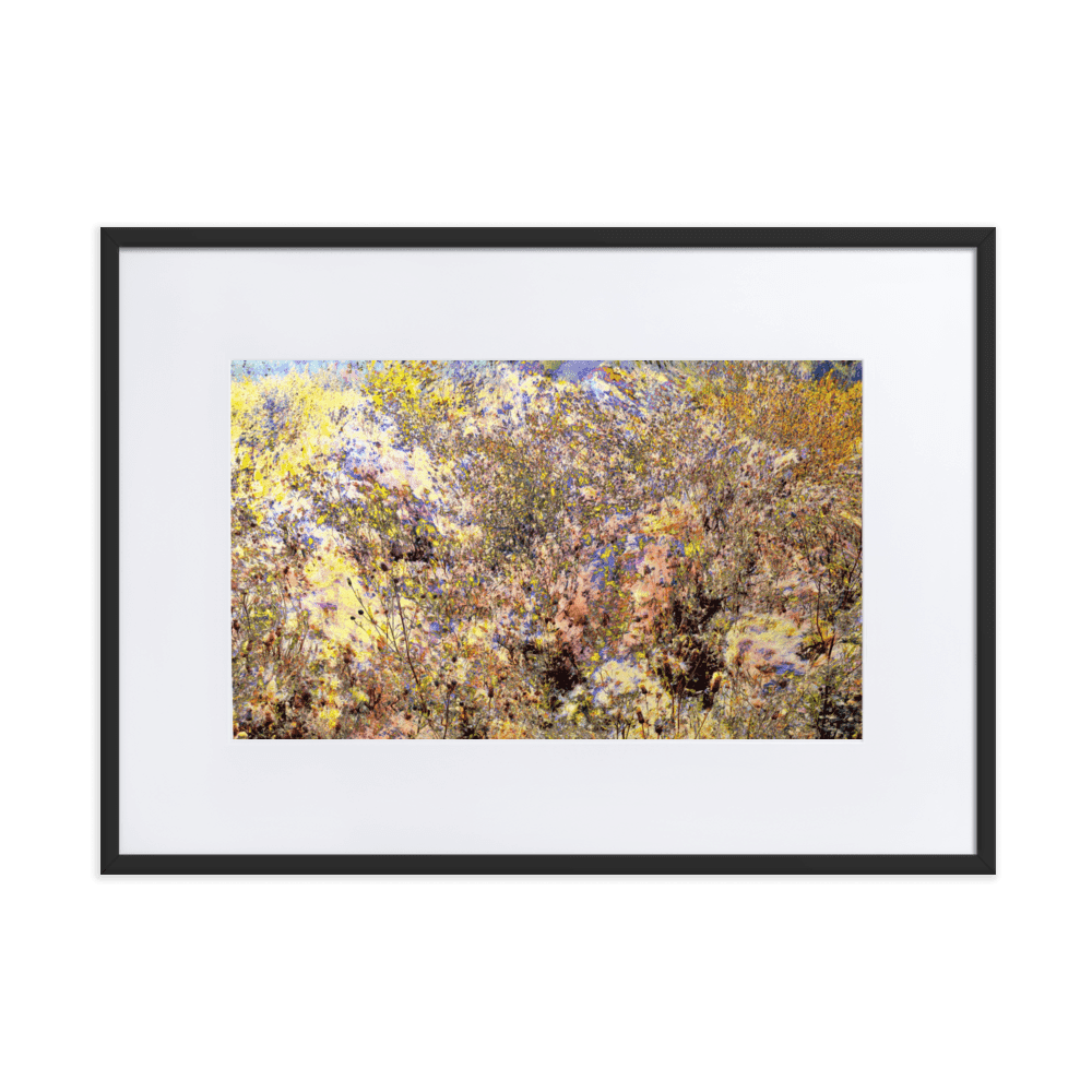 Indian Summer rustic nature autumn grass wall art- Barulins.shop