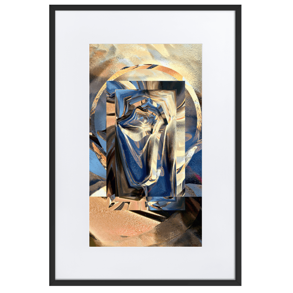 Universal Projections futuristic abstract geometric wall art- Barulins.shop