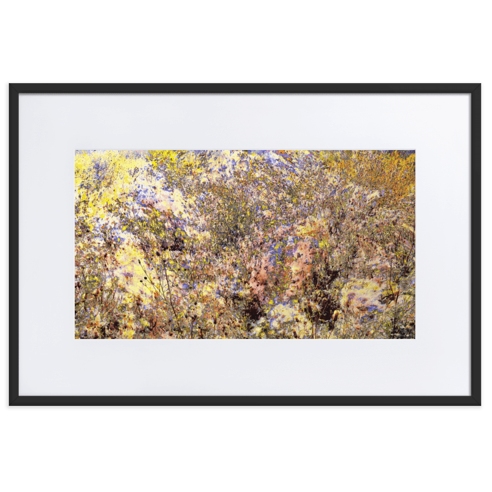 Indian Summer rustic nature autumn grass wall art- Barulins.shop