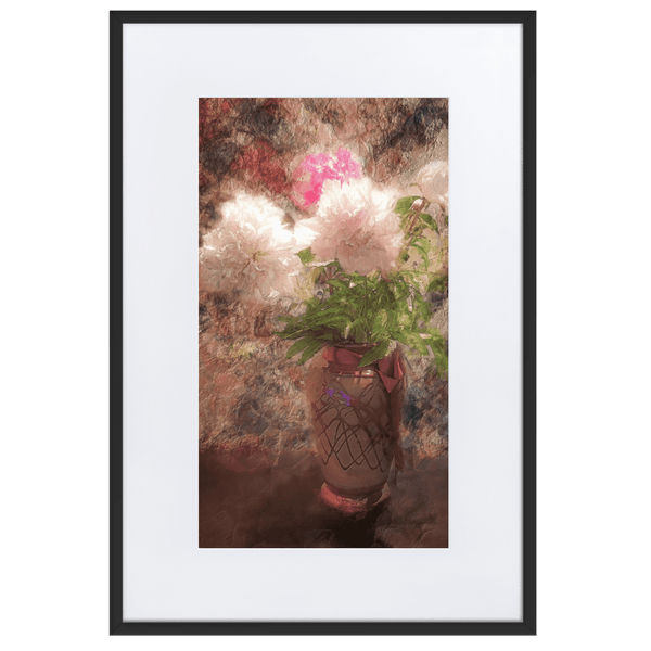 A bouquet of peonies.