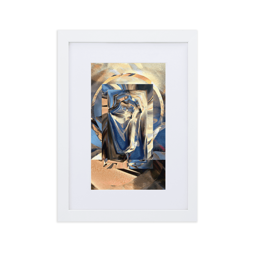 Universal Projections futuristic abstract geometric wall art- Barulins.shop