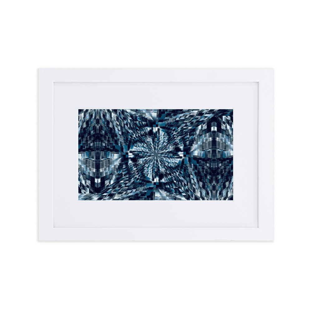 Night City urban nightscape city lights wall art- Barulins.shop