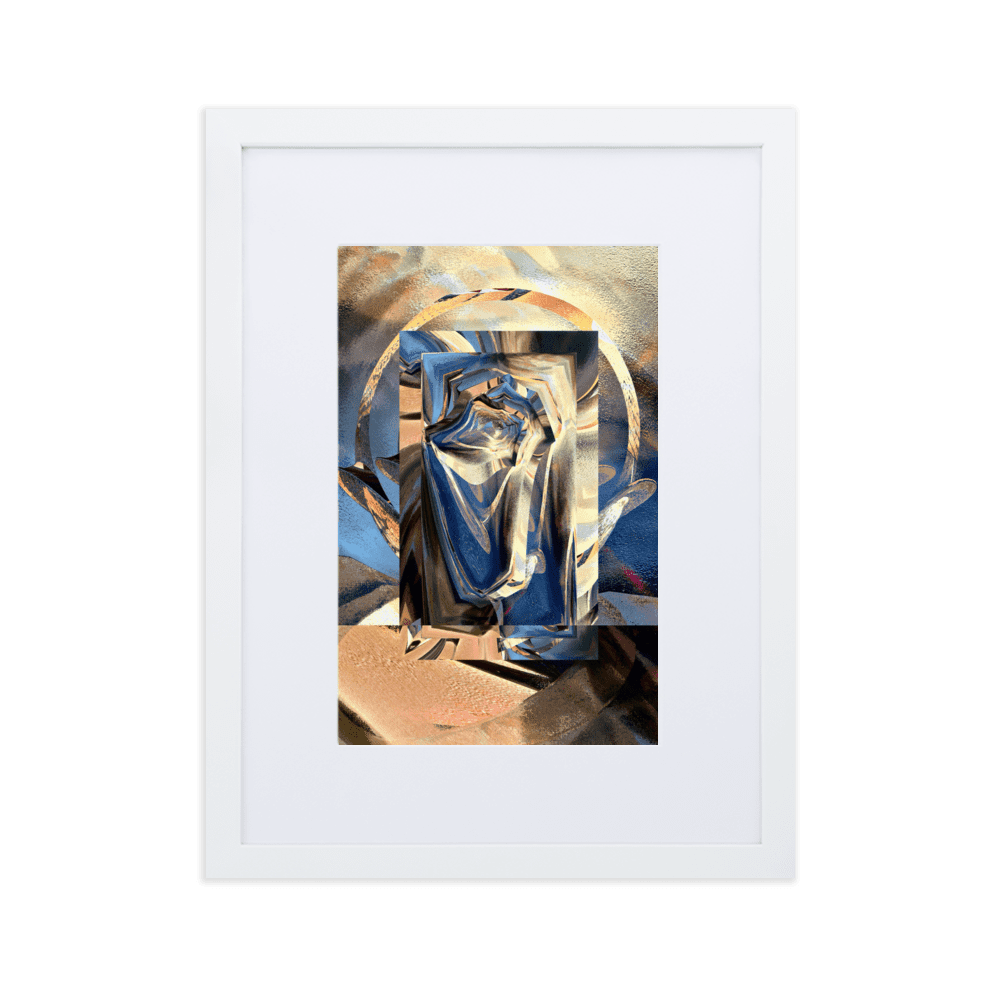 Universal Projections futuristic abstract geometric wall art- Barulins.shop