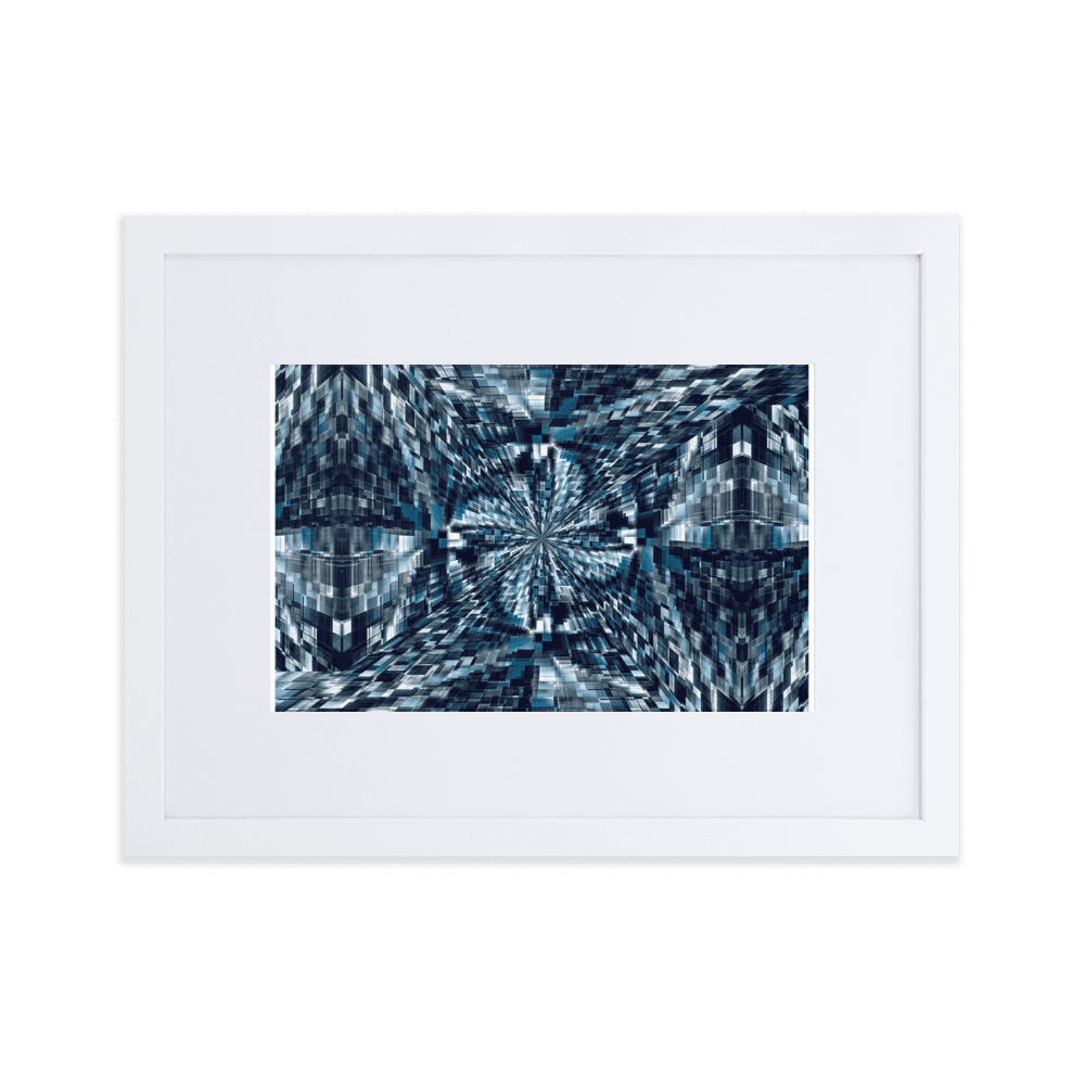 Night City urban nightscape city lights wall art- Barulins.shop