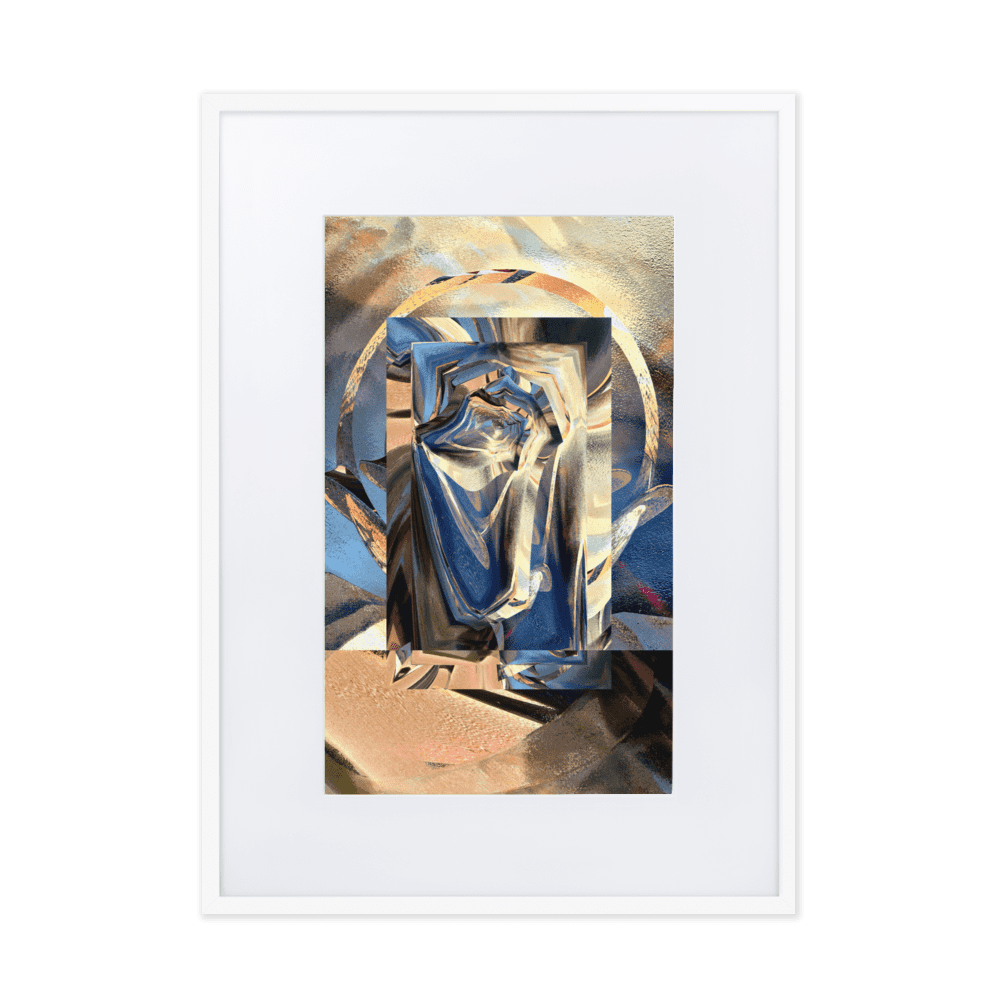 Universal Projections futuristic abstract geometric wall art- Barulins.shop