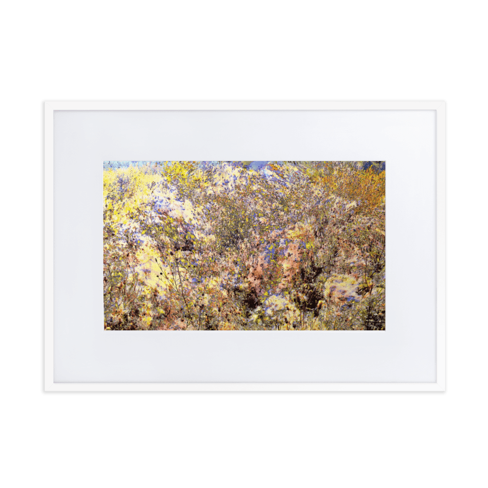 Indian Summer rustic nature autumn grass wall art- Barulins.shop