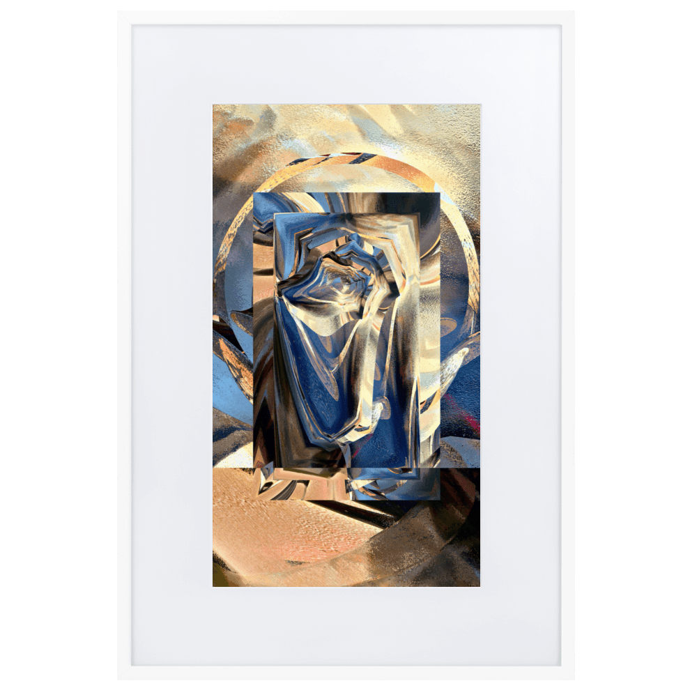 Universal Projections futuristic abstract geometric wall art- Barulins.shop