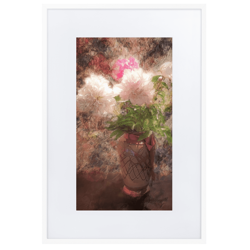 A bouquet of peonies.