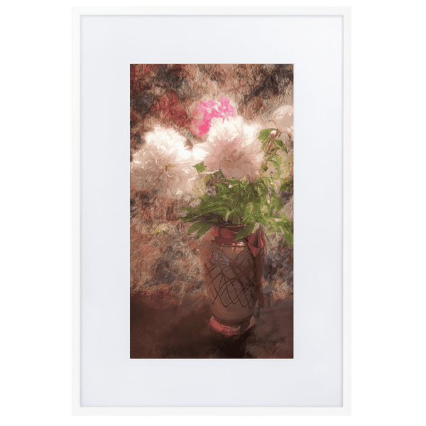 A bouquet of peonies.