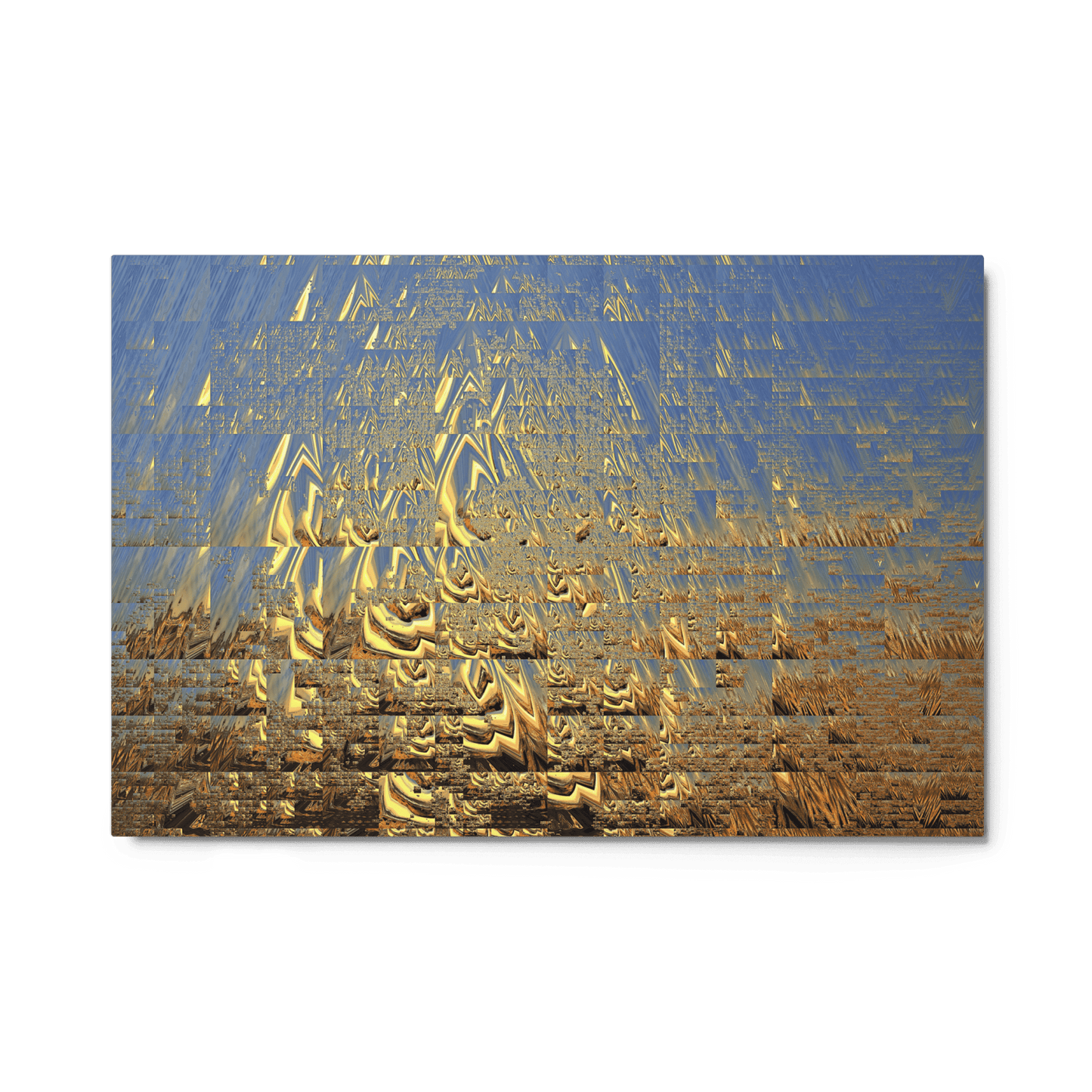 In the Golden Sunshine radiant nature painting yellow tones wall art- Barulins.shop