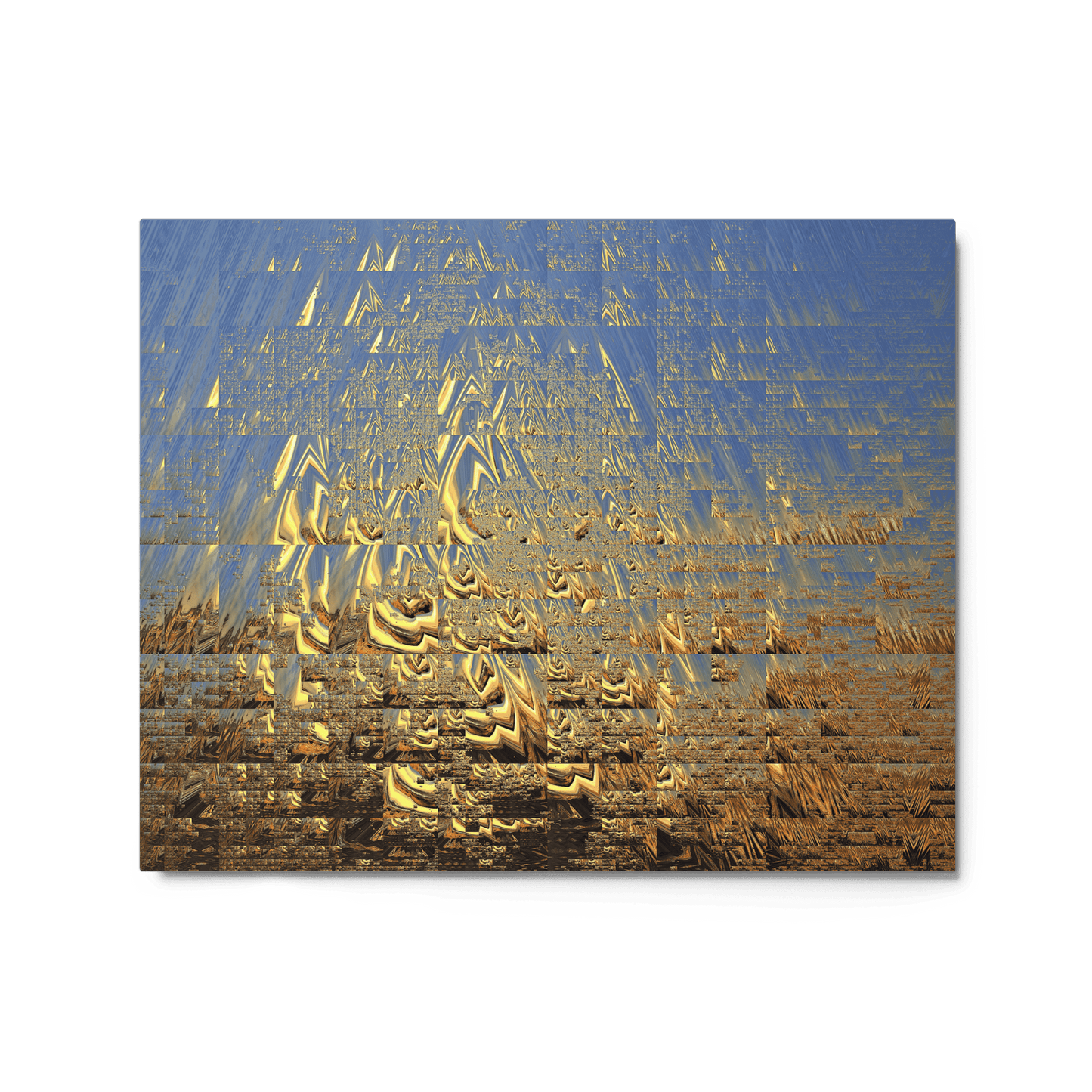 In the Golden Sunshine radiant nature painting yellow tones wall art- Barulins.shop