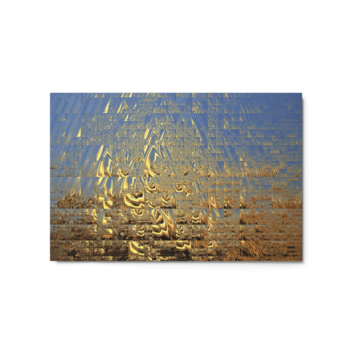 In the Golden Sunshine radiant nature painting yellow tones wall art- Barulins.shop