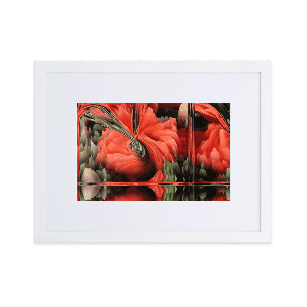 Composition with poppies. - Barulins.shop