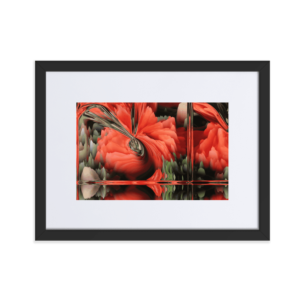 Composition with poppies. - Barulins.shop