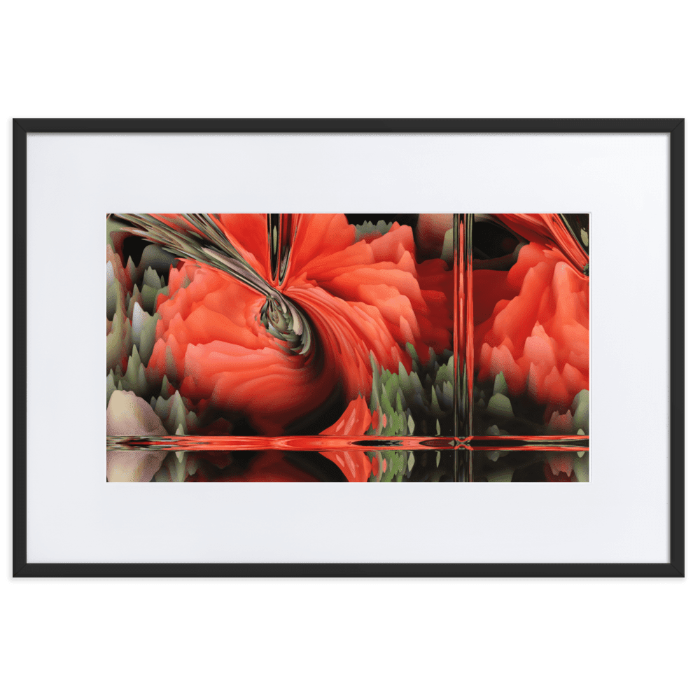 Composition with poppies. - Barulins.shop