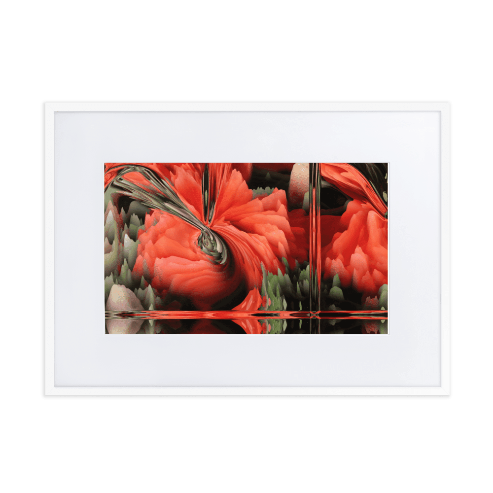 Composition with poppies. - Barulins.shop